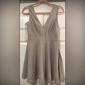 papaya shimmery cocktail dress